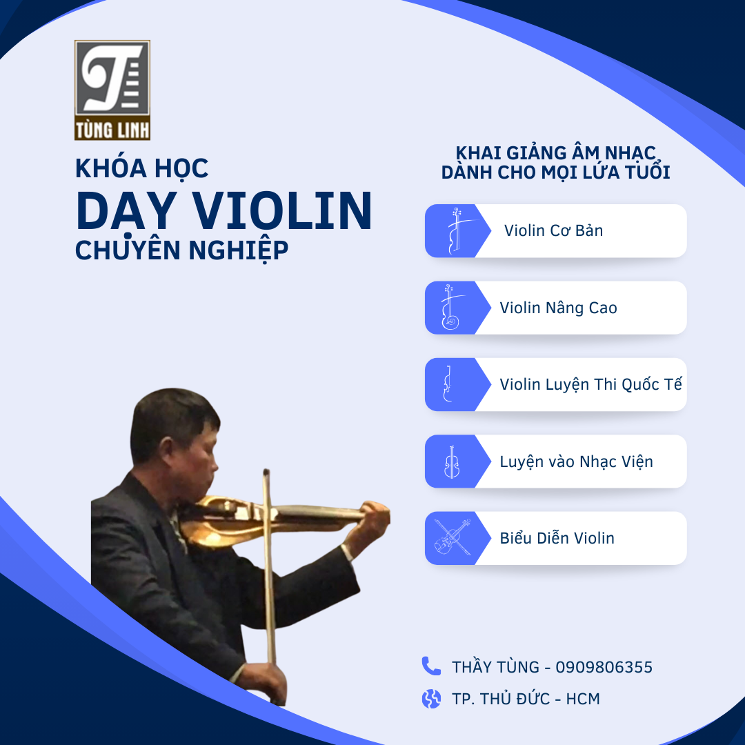 Dạy Violin tp.hcm - GV Nhac Vien